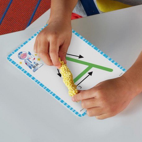 Playfoam, masa piankowa, zestaw do nauki alfabetu LEARNING RESOURCES