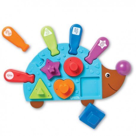 Sorter jeż, zestaw do nauki liczb, kształtów i LEARNING RESOURCES Sorter jeż, zestaw do nauki liczb, kształtów i LEARNING RESOURCES