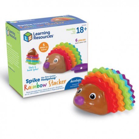 Sorter tęczowy jeż, zestaw do rozpoznawania LEARNING RESOURCES Sorter tęczowy jeż, zestaw do rozpoznawania LEARNING RESOURCES