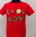 BLUZKA CHŁOPIĘCA COOL BOY R.110-122 ŻAREK