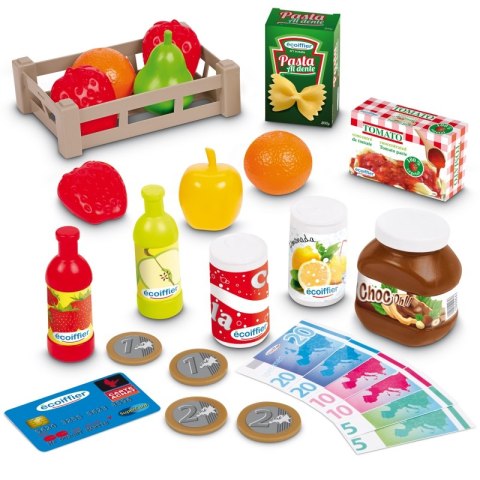 Ecoiffier Sklep Supermarket z Koszykiem Zakupowym oraz Kasą z Mikrofonem 31el. Ecoiffier Ecoiffier Sklep Supermarket z Koszykiem Zakupowym oraz Kasą z Mikrofonem 31el. Ecoiffier
