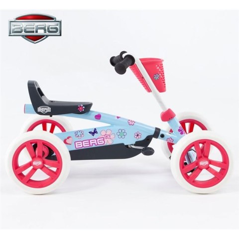 BERG Gokart na pedały Buzzy Bloom Ciche koła 2-5 lat do 30 kg Berg BERG Gokart na pedały Buzzy Bloom Ciche koła 2-5 lat do 30 kg Berg