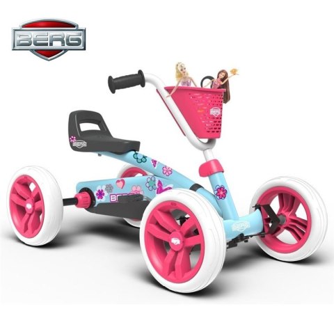 BERG Gokart na pedały Buzzy Bloom Ciche koła 2-5 lat do 30 kg Berg BERG Gokart na pedały Buzzy Bloom Ciche koła 2-5 lat do 30 kg Berg