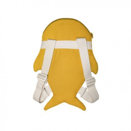 Baby bites plecak dziecięcy shark yellow mustard BABY BITES Baby bites plecak dziecięcy shark yellow mustard BABY BITES