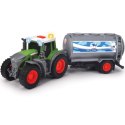 DICKIE Farm Traktor Fendt z przyczepką na mleko 26cm Dickie