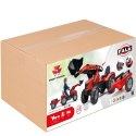 FALK Traktor Massey Ferguson Czerwony na Pedały z Przyczepką od 3 Lat FALK FALK Traktor Massey Ferguson Czerwony na Pedały z Przyczepką od 3 Lat FALK