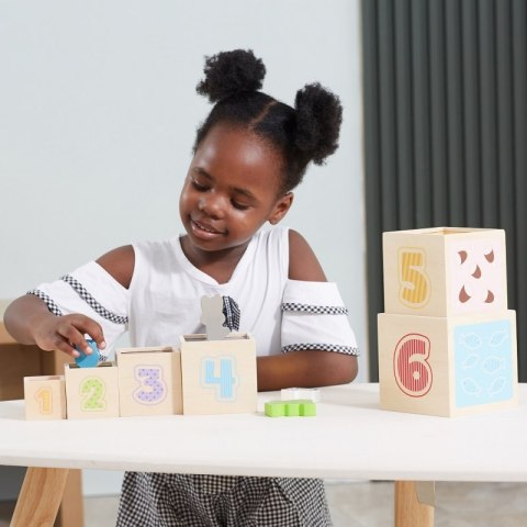 VIGA Drewniana Piramidka Układanka Klocki Sorter Viga Toys VIGA Drewniana Piramidka Układanka Klocki Sorter Viga Toys