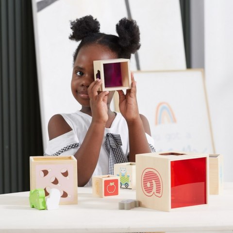 VIGA Drewniana Piramidka Układanka Klocki Sorter Viga Toys VIGA Drewniana Piramidka Układanka Klocki Sorter Viga Toys