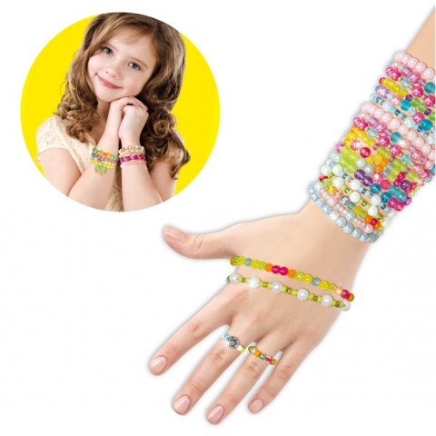 WOOPIE ART&FUN Zestaw do Robienia Biżuteri Bransoletek Wisiorków Pierścionków Kolczyków z Motylakmi Woopie