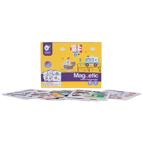 CLASSIC WORLD Puzzle Nauka Ruchu Transportu Drogowego 72 el. Classic World CLASSIC WORLD Puzzle Nauka Ruchu Transportu Drogowego 72 el. Classic World