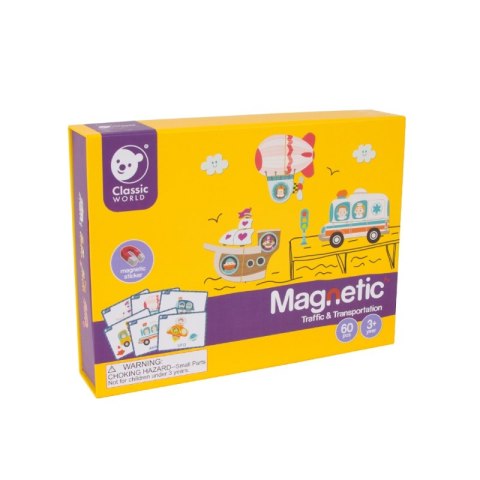 CLASSIC WORLD Puzzle Nauka Ruchu Transportu Drogowego 72 el. Classic World CLASSIC WORLD Puzzle Nauka Ruchu Transportu Drogowego 72 el. Classic World