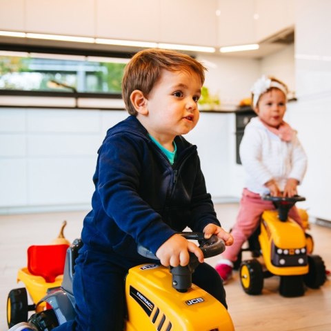 FALK Traktorek JCB Pomarańćzowy z Przyczepką od 1 roku FALK FALK Traktorek JCB Pomarańćzowy z Przyczepką od 1 roku FALK