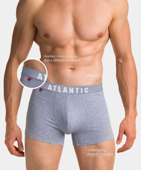 BOKSERKI MĘSKIE 3MH-011 3-PACK ATLANTIC BOKSERKI MĘSKIE 3MH-011 3-PACK ATLANTIC