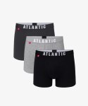 BOKSERKI MĘSKIE 3MH-011 3-PACK ATLANTIC