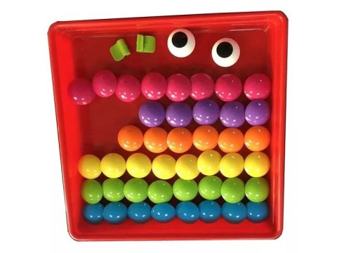 Edukacyjna Guzikowa Układanka, Puzzle, Mozaika, Plansze + Kolorowe Guziczki Klocki Edukacyjna Guzikowa Układanka, Puzzle, Mozaika, Plansze + Kolorowe Guziczki Klocki