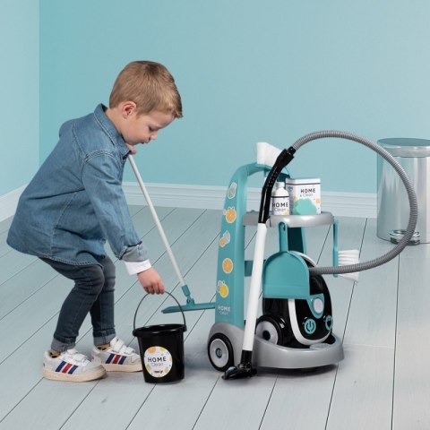 SMOBY Wózek Do Sprzątania z Odkurzaczem Smoby SMOBY Wózek Do Sprzątania z Odkurzaczem Smoby
