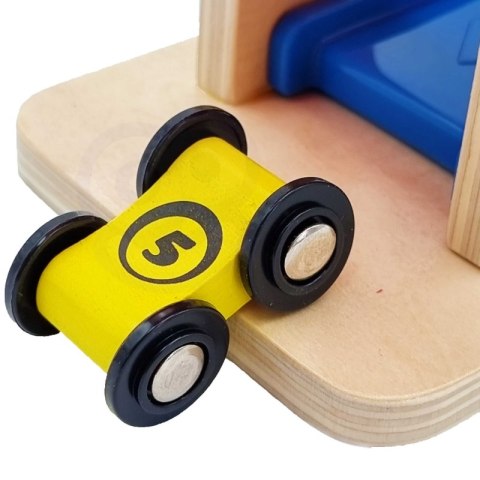 TOOKY TOY Kolorowa Zjeżdżalnia Tor Dla Samochodów Tooky Toy TOOKY TOY Kolorowa Zjeżdżalnia Tor Dla Samochodów Tooky Toy