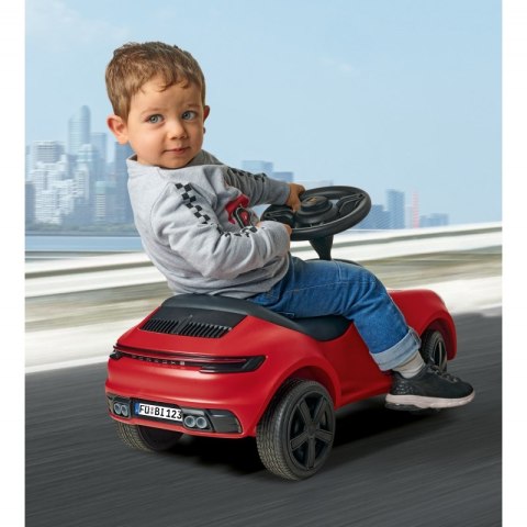 BIG Czerwony Jeździk Porsche 911 Klakson Ciche Koła Big BIG Czerwony Jeździk Porsche 911 Klakson Ciche Koła Big
