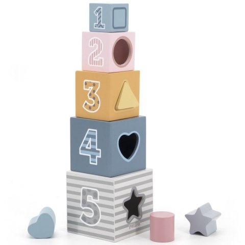 Klocki Drewniana Układanka Viga Toys Viga Toys