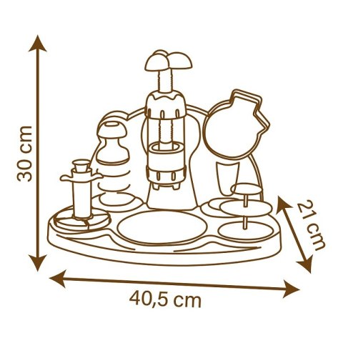 SMOBY Chef Fabryka Ciasteczek Zdrowych Ciastek Smoby SMOBY Chef Fabryka Ciasteczek Zdrowych Ciastek Smoby