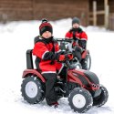 FALK Traktorek Czerwony Valtra S4 na Pedały z Przyczepką od 3 Lat FALK FALK Traktorek Czerwony Valtra S4 na Pedały z Przyczepką od 3 Lat FALK