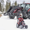 FALK Traktorek Czerwony Valtra S4 na Pedały z Przyczepką od 3 Lat FALK FALK Traktorek Czerwony Valtra S4 na Pedały z Przyczepką od 3 Lat FALK