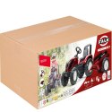 FALK Traktorek Czerwony Valtra S4 na Pedały z Przyczepką od 3 Lat FALK FALK Traktorek Czerwony Valtra S4 na Pedały z Przyczepką od 3 Lat FALK