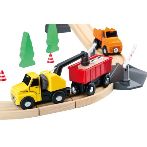 Tooky Toy Drewniana Konstrukcja Budowanie Drogi dla Pojazdów Budowlanych Tooky Toy Tooky Toy Drewniana Konstrukcja Budowanie Drogi dla Pojazdów Budowlanych Tooky Toy