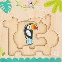 Tooky Toy Drewniane Puzzle Wielowarstwowe Tablica Zwierzątka Leśne 7 el. Tooky Toy Tooky Toy Drewniane Puzzle Wielowarstwowe Tablica Zwierzątka Leśne 7 el. Tooky Toy