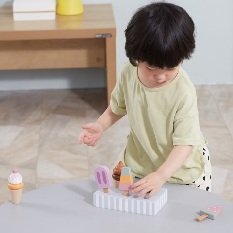VIGA PolarB Lody na Patyku ze Stojakiem 5 szt. Viga Toys VIGA PolarB Lody na Patyku ze Stojakiem 5 szt. Viga Toys