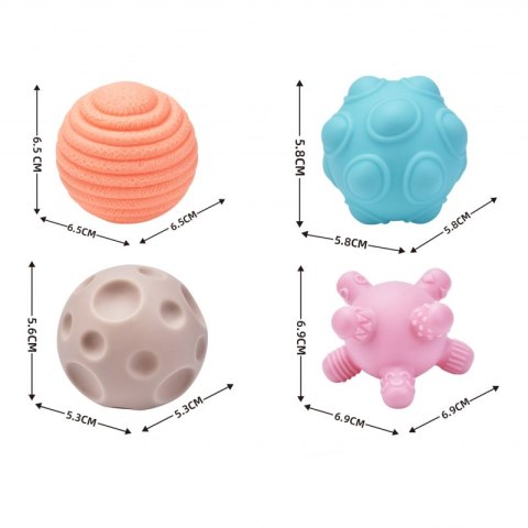 WOOPIE Elastyczna Kostka Sensoryczna Sorter dla Dzieci 5 el. Woopie WOOPIE Elastyczna Kostka Sensoryczna Sorter dla Dzieci 5 el. Woopie