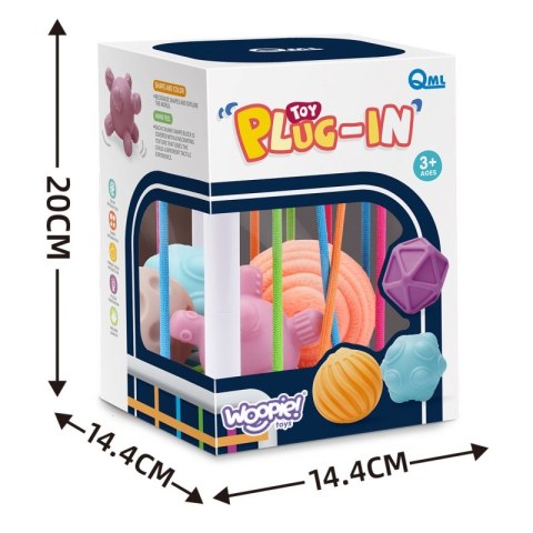 WOOPIE Elastyczna Kostka Sensoryczna Sorter dla Dzieci 5 el. Woopie WOOPIE Elastyczna Kostka Sensoryczna Sorter dla Dzieci 5 el. Woopie
