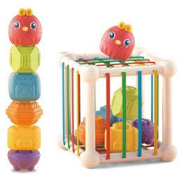 WOOPIE Elastyczna Kostka Sensoryczna Sorter dla Dzieci 7 el. Woopie