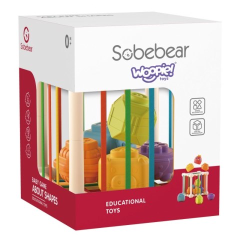 WOOPIE Elastyczna Kostka Sensoryczna Sorter dla Dzieci 7 el. Woopie