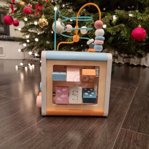 Viga PolarB Activity Box Drewniane Edukacyjne Centrum Gier 5w1 kostka Viga Toys Viga PolarB Activity Box Drewniane Edukacyjne Centrum Gier 5w1 kostka Viga Toys