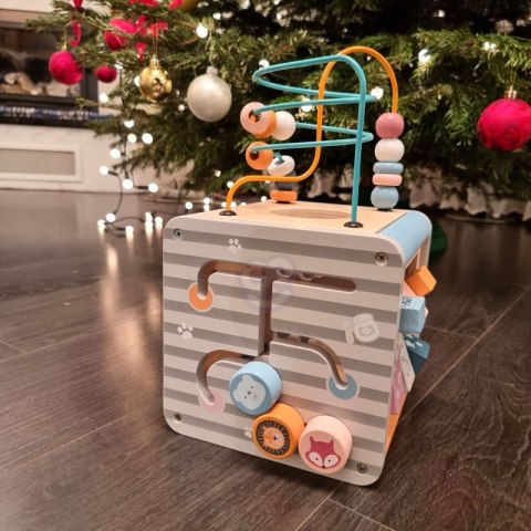 Viga PolarB Activity Box Drewniane Edukacyjne Centrum Gier 5w1 kostka Viga Toys Viga PolarB Activity Box Drewniane Edukacyjne Centrum Gier 5w1 kostka Viga Toys