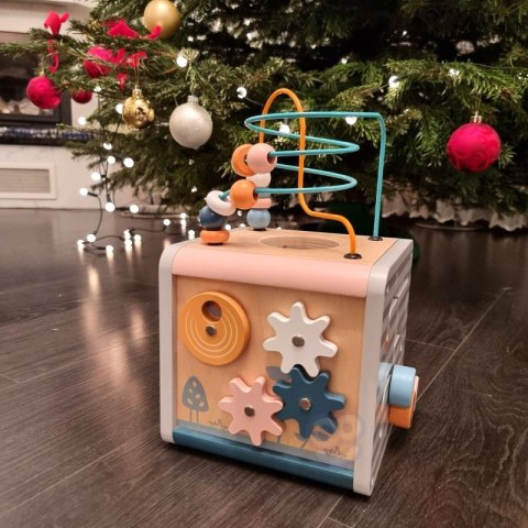 Viga PolarB Activity Box Drewniane Edukacyjne Centrum Gier 5w1 kostka Viga Toys Viga PolarB Activity Box Drewniane Edukacyjne Centrum Gier 5w1 kostka Viga Toys