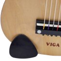 Viga Drewniana gitara dla dzieci Naturalna 21 cali 6 strun Viga Toys