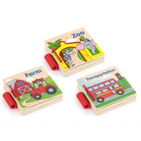Viga Moja Pierwsza Książeczka Drewniana 1 szt. Viga Toys