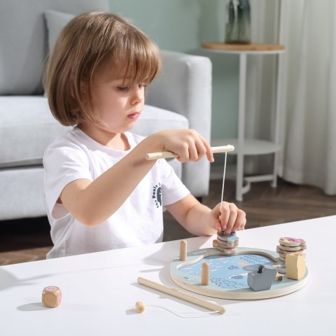 Viga PolarB Drewniana Gra Łowienie Rybek Viga Toys Viga PolarB Drewniana Gra Łowienie Rybek Viga Toys