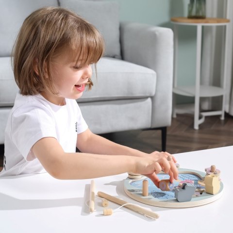 Viga PolarB Drewniana Gra Łowienie Rybek Viga Toys Viga PolarB Drewniana Gra Łowienie Rybek Viga Toys