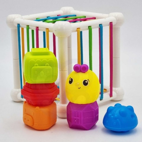 WOOPIE Elastyczna Kostka Sensoryczna Sorter dla Dzieci 7 el. Woopie