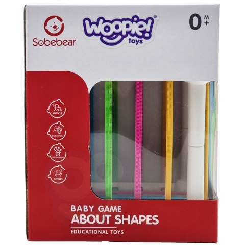 WOOPIE Elastyczna Kostka Sensoryczna Sorter dla Dzieci 7 el. Woopie