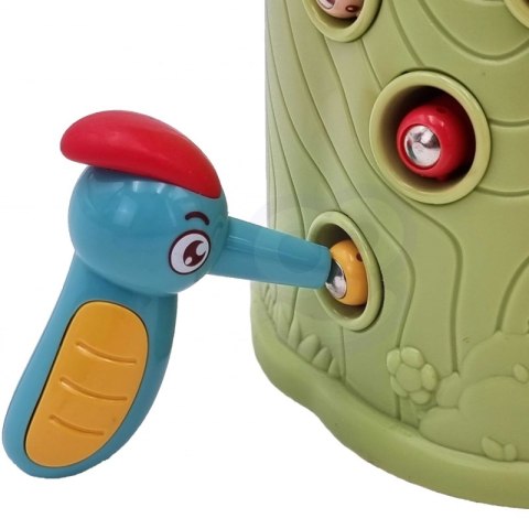 WOOPIE Gra Zręcznościowa Złap Robaka + 2 Dziecioły Woopie