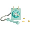 CLASSIC WORLD Klasyczny Drewniany Telefon dla Dzieci 4 el. Classic World