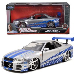 JADA Szybcy i Wściekli Brian's Nissan Skyline GTR 1:24 Samochód Jada