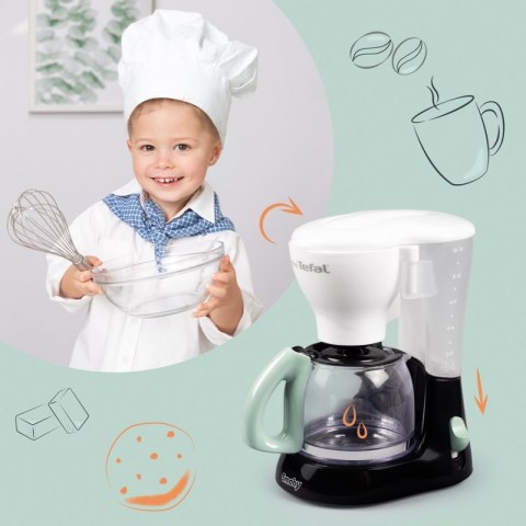 SMOBY Mini Tefal Ekspres do Kawy AGD dla Dzieci do Kuchni Smoby SMOBY Mini Tefal Ekspres do Kawy AGD dla Dzieci do Kuchni Smoby