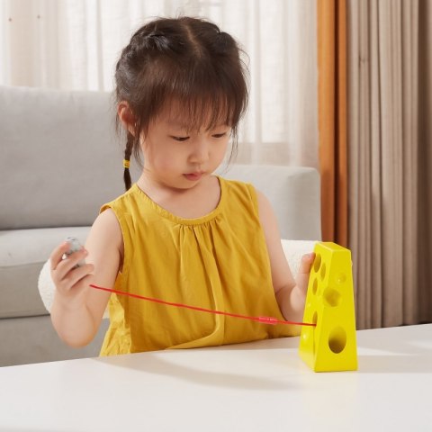 VIGA Drewniana Przeplatanka Labirynt Edukacyjny Myszka w Serze Viga Toys VIGA Drewniana Przeplatanka Labirynt Edukacyjny Myszka w Serze Viga Toys