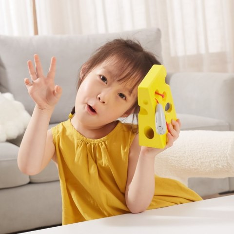 VIGA Drewniana Przeplatanka Labirynt Edukacyjny Myszka w Serze Viga Toys VIGA Drewniana Przeplatanka Labirynt Edukacyjny Myszka w Serze Viga Toys