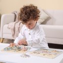 VIGA PolarB Drewniane Puzzle Zwierzęta z Pinezkami Viga Toys